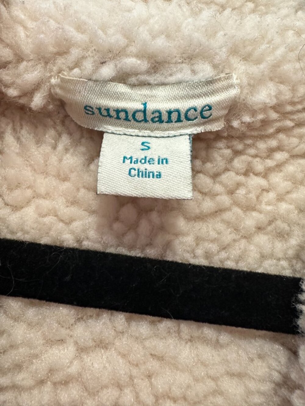 Sundance Harvest Sky Plaid Women's Jacket Sherpa Hooded Coat Size Small - Picture 9 of 13